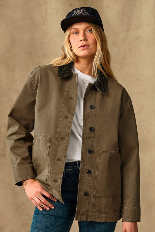Barn Coat - Marsh Olive