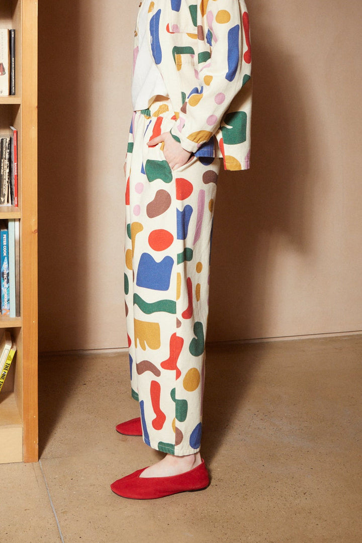 Graham Trouser - Palette Print