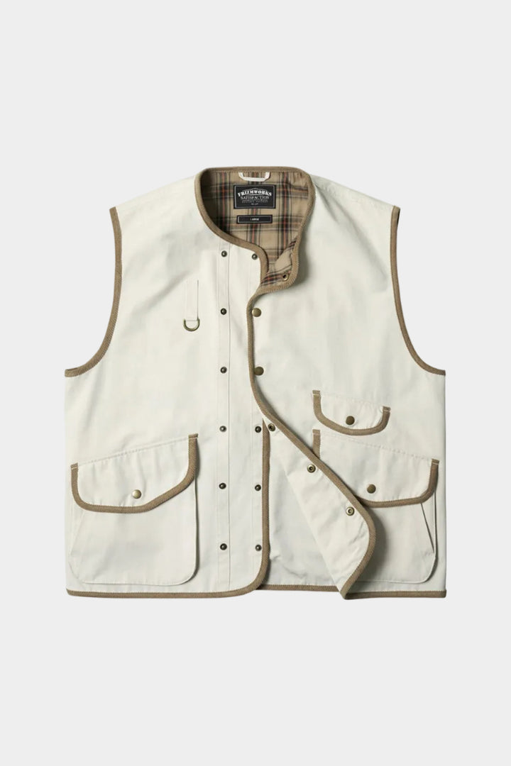 Heritage Hunting Vest- Cream - Frontiers Woman