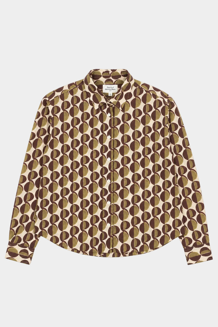 Clove Shirt - Brown/Moss