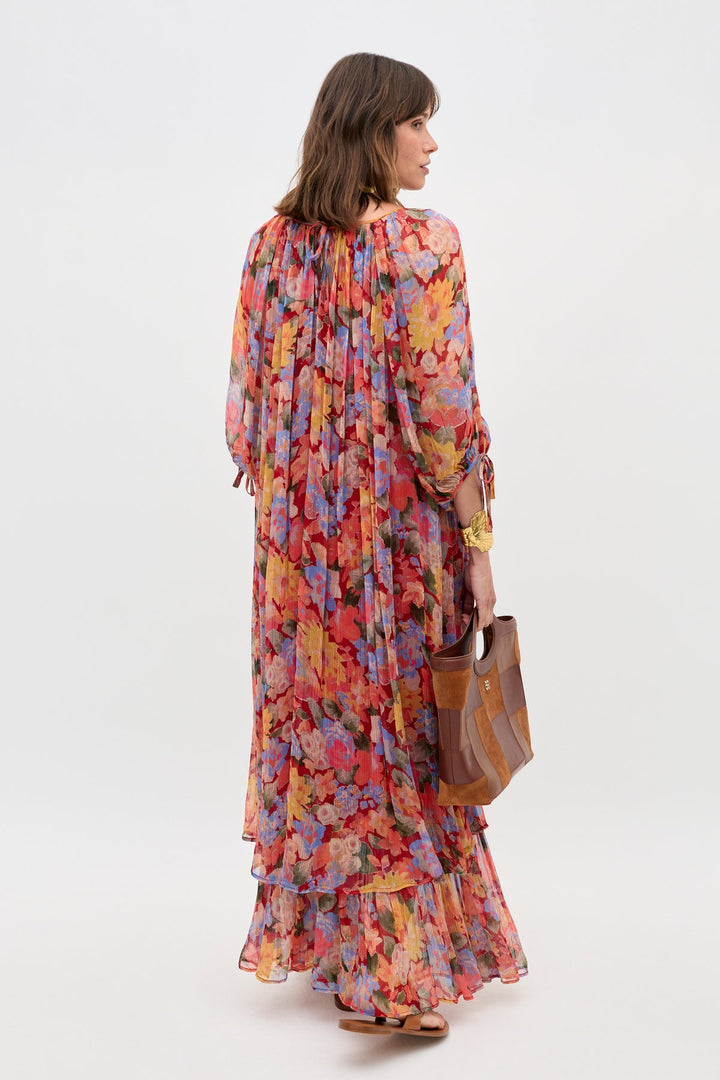 Hayden Chiffon Midi Dress - Chelsea Floral
