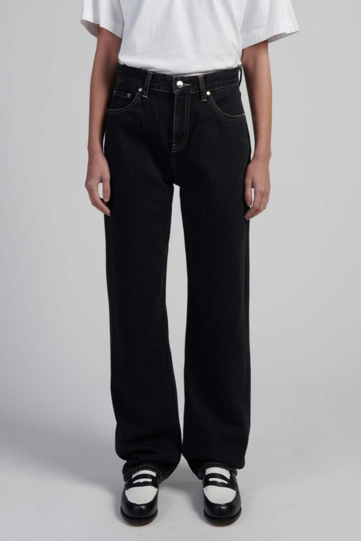 Janis Pant - Black Marble Wash