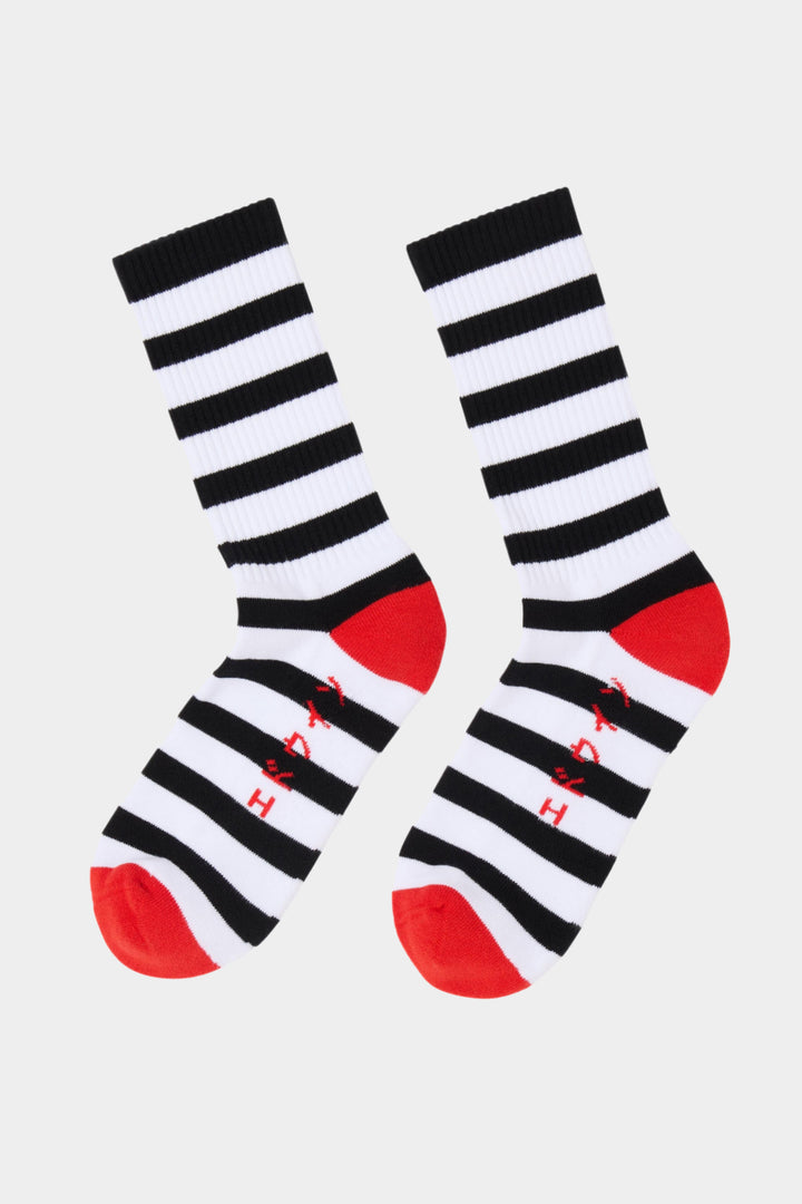 Stripy Socks - Black