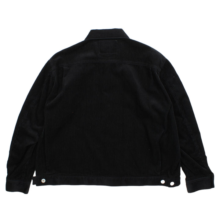 Cord Work Jacket - Black