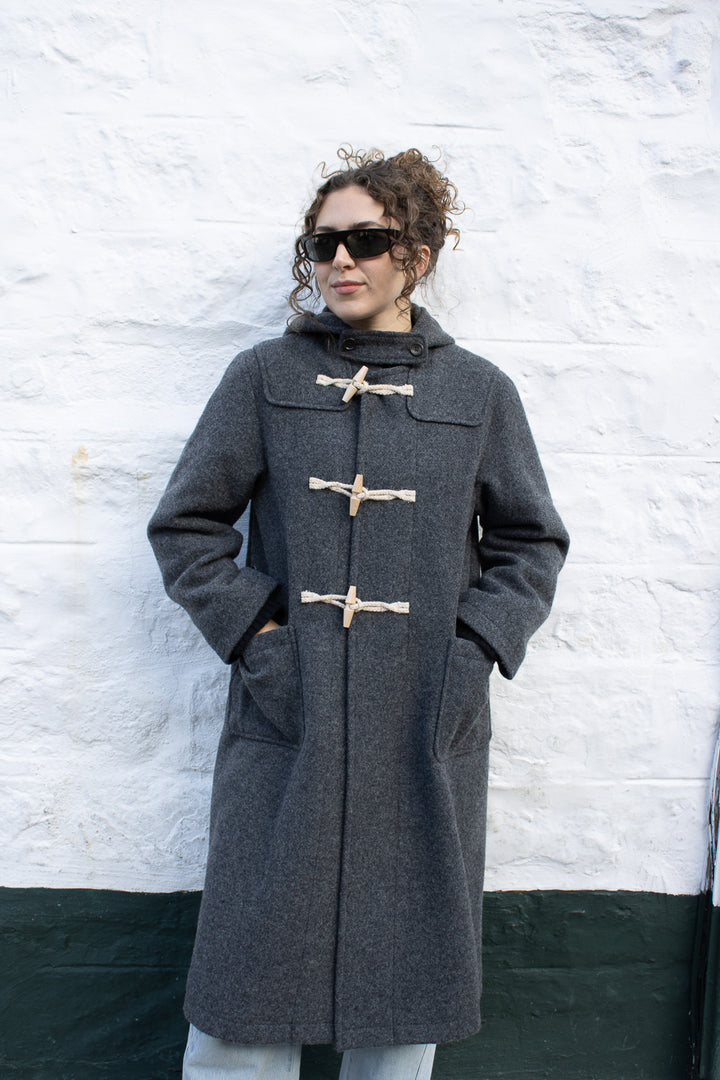 Mosser Long Duffle Coat - Grey