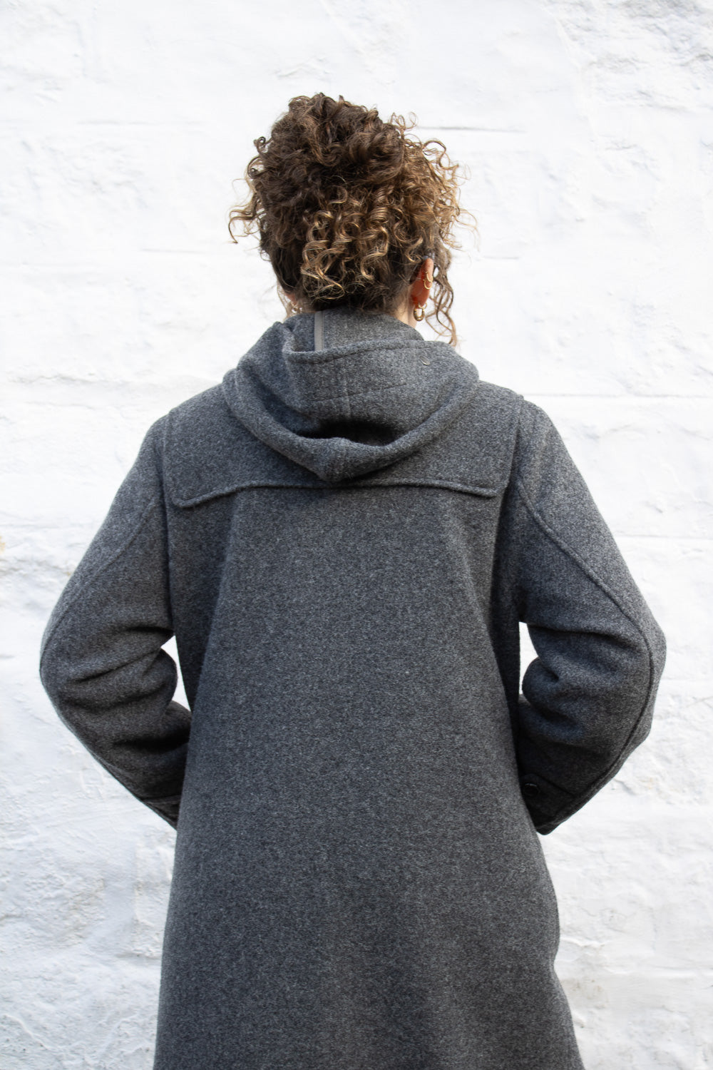 Mosser Long Duffle Coat - Grey