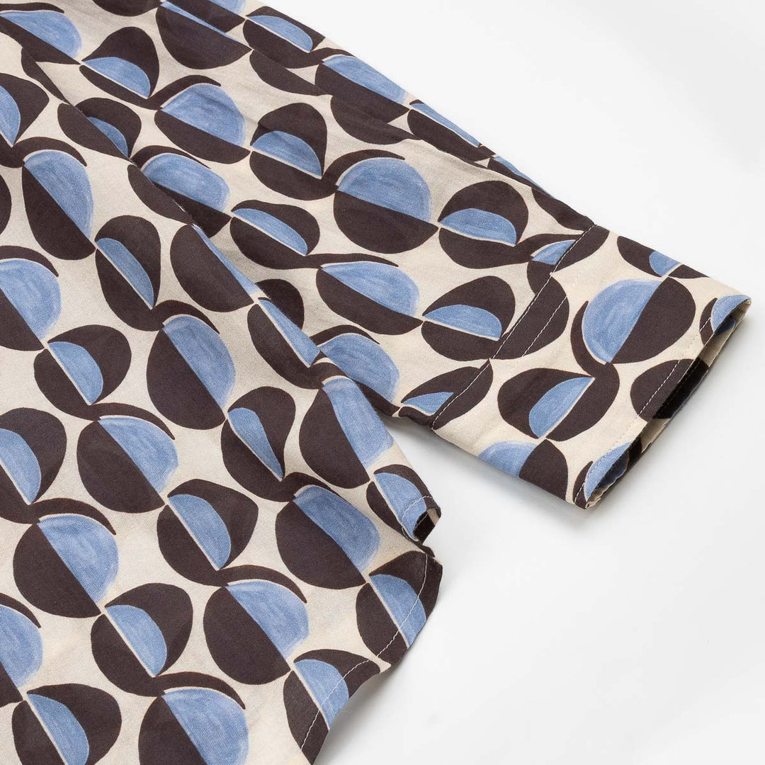 Cinema Shirt - Blue/Brown