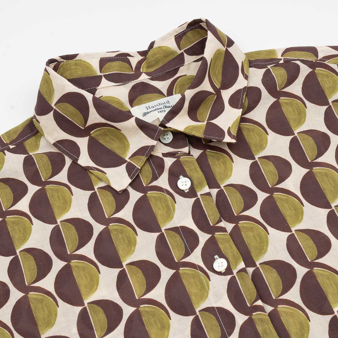 Clove Shirt - Brown/Moss