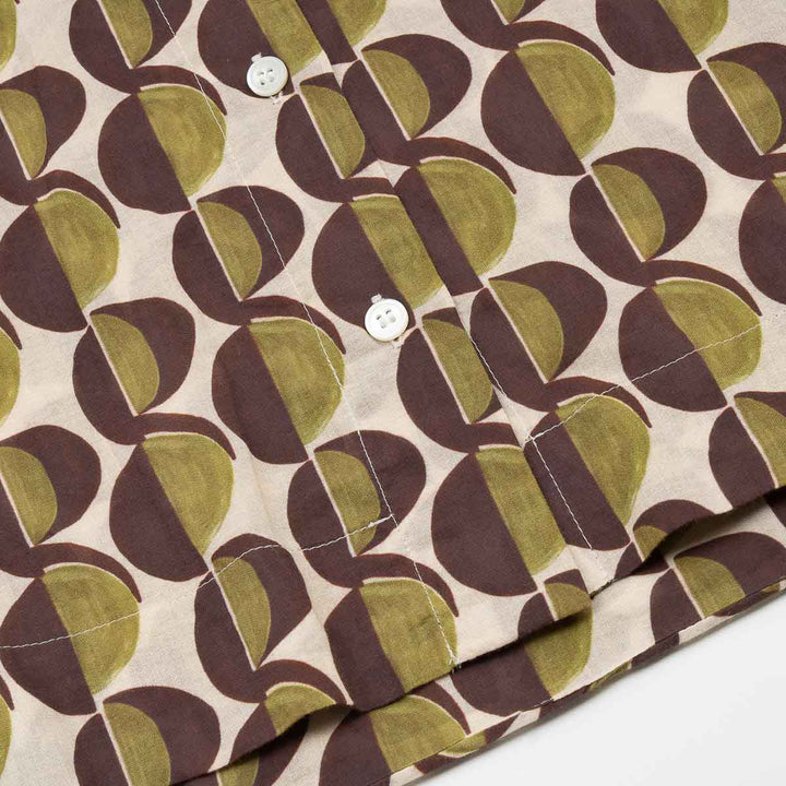Clove Shirt - Brown/Moss