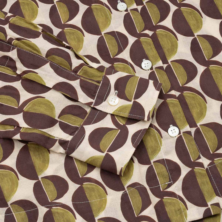 Clove Shirt - Brown/Moss