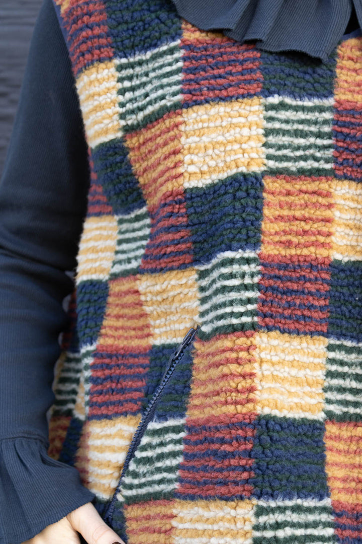 Boy Jacquard Boa Pullover - Multi