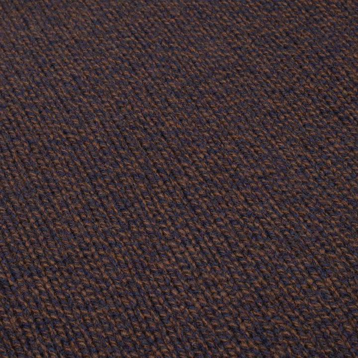 Funnel Neck Jumper - Chocolate Melange