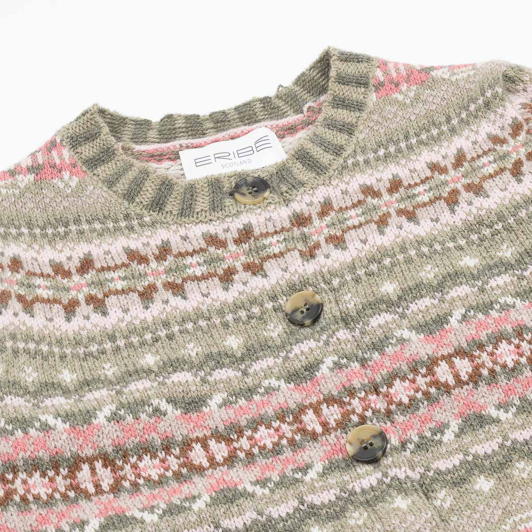 Kinross Cardigan - Blush