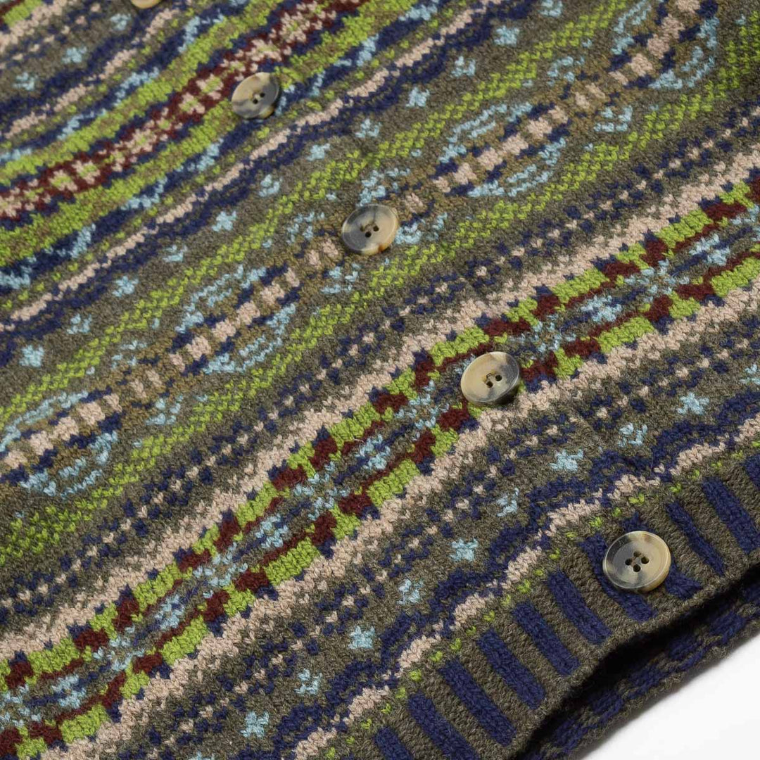 Kinross Cardigan - Loden