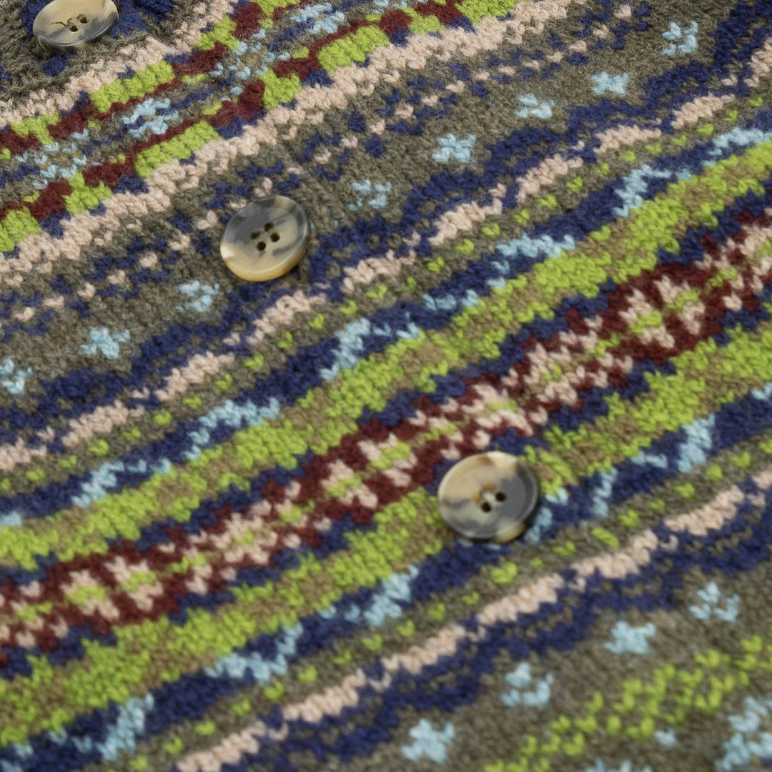 Kinross Cardigan - Loden