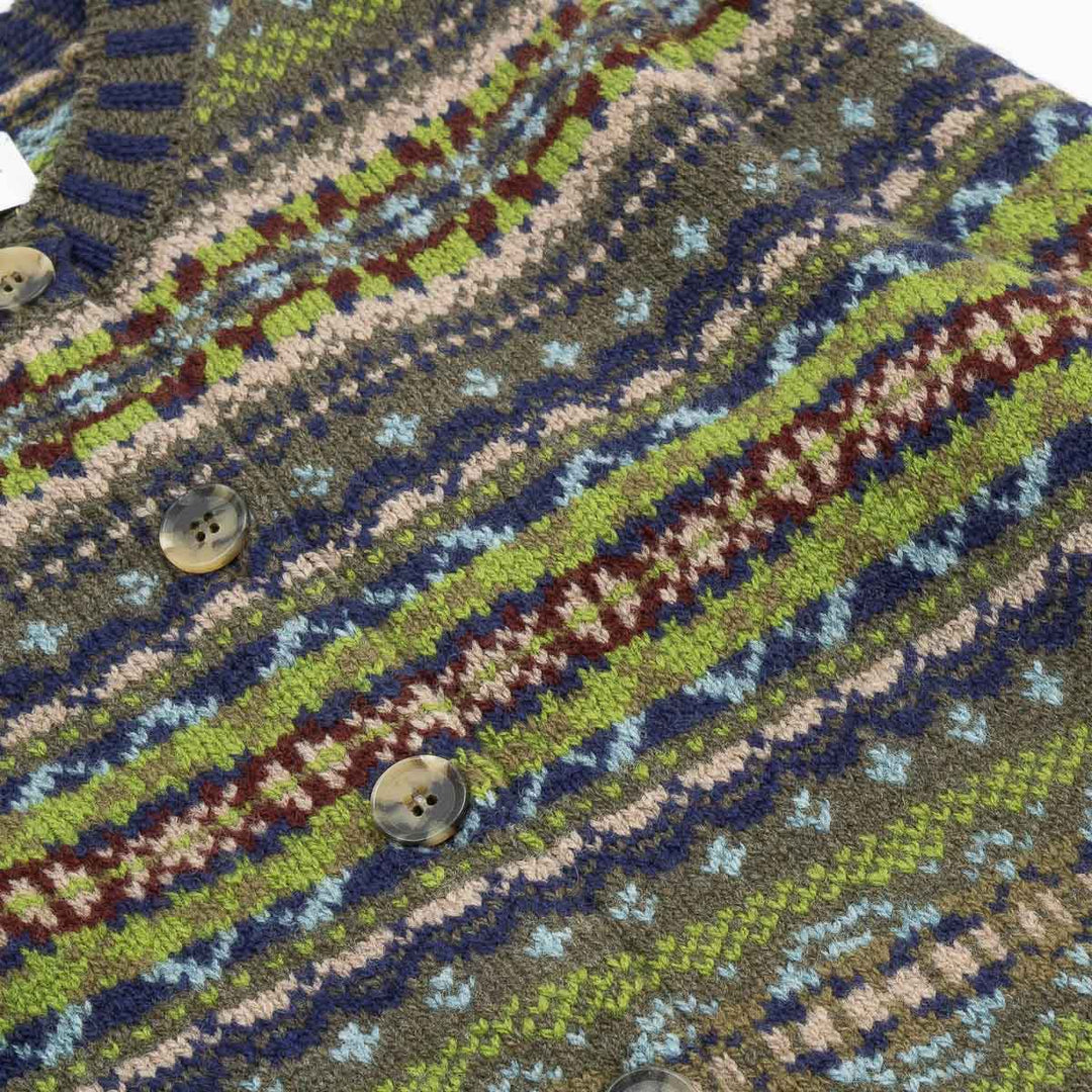 Kinross Cardigan - Loden
