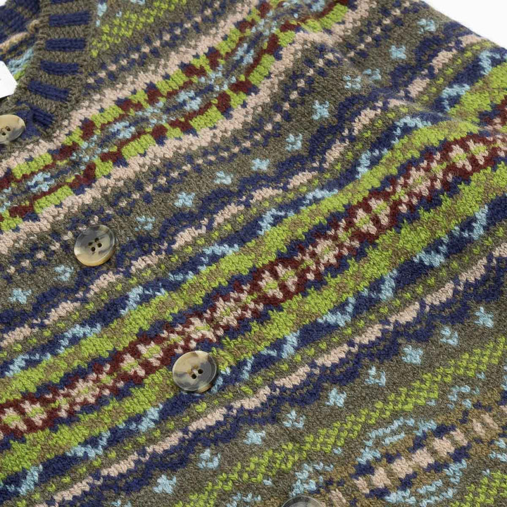 Kinross Cardigan - Loden