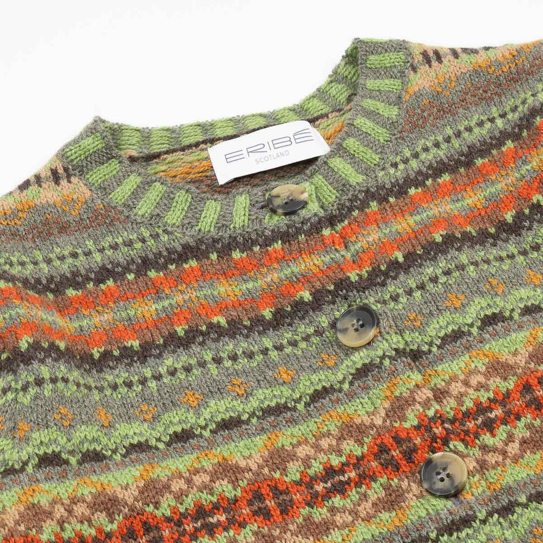 Kinross Cardigan - Pistachio