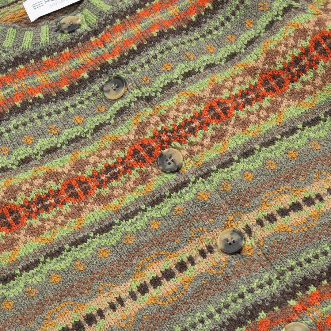 Kinross Cardigan - Pistachio