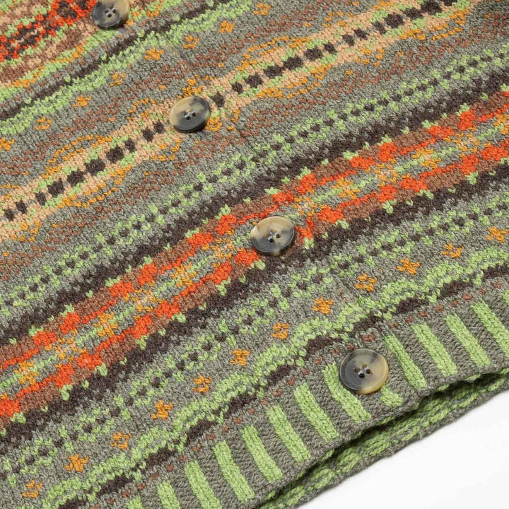 Kinross Cardigan - Pistachio
