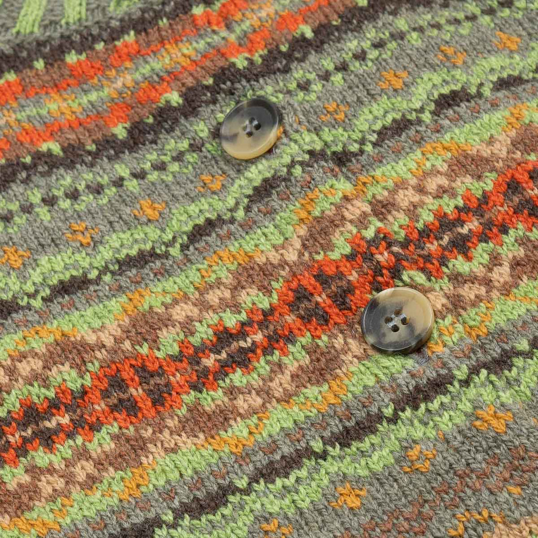 Kinross Cardigan - Pistachio