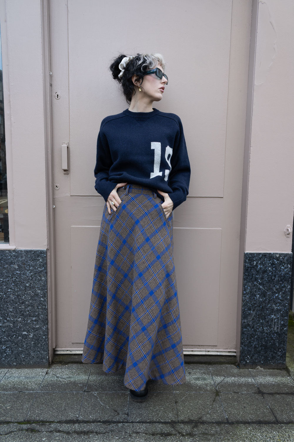 Big Logo Crewneck Sweater - Navy