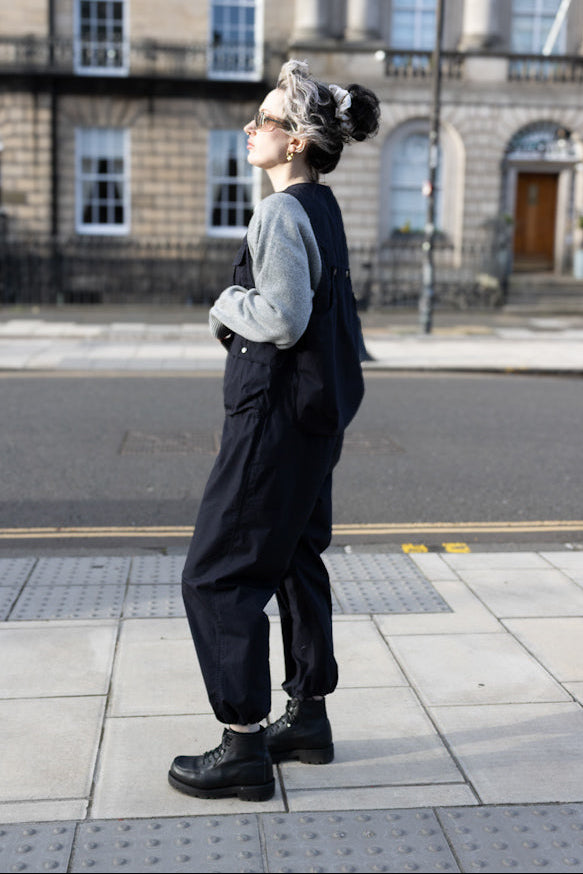 Weather Cloth Hunting Vest Jumpsuit - Navy