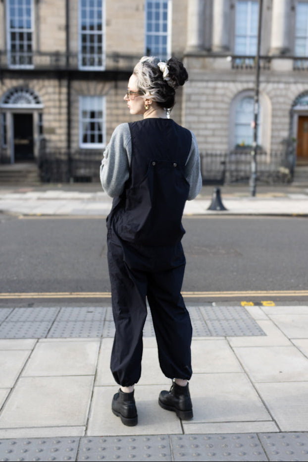 Weather Cloth Hunting Vest Jumpsuit - Navy