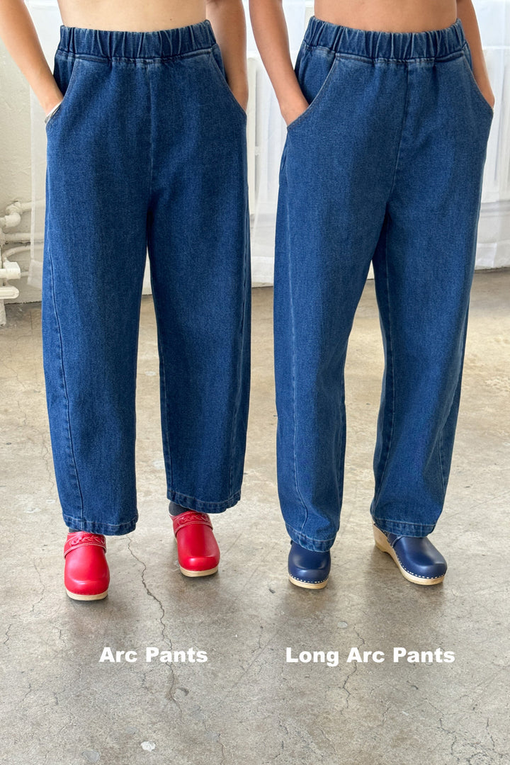 Long Arc Pant - Blue Denim