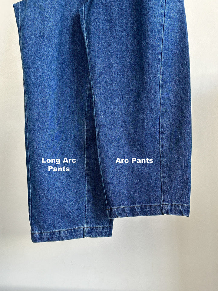Long Arc Pant - Blue Denim