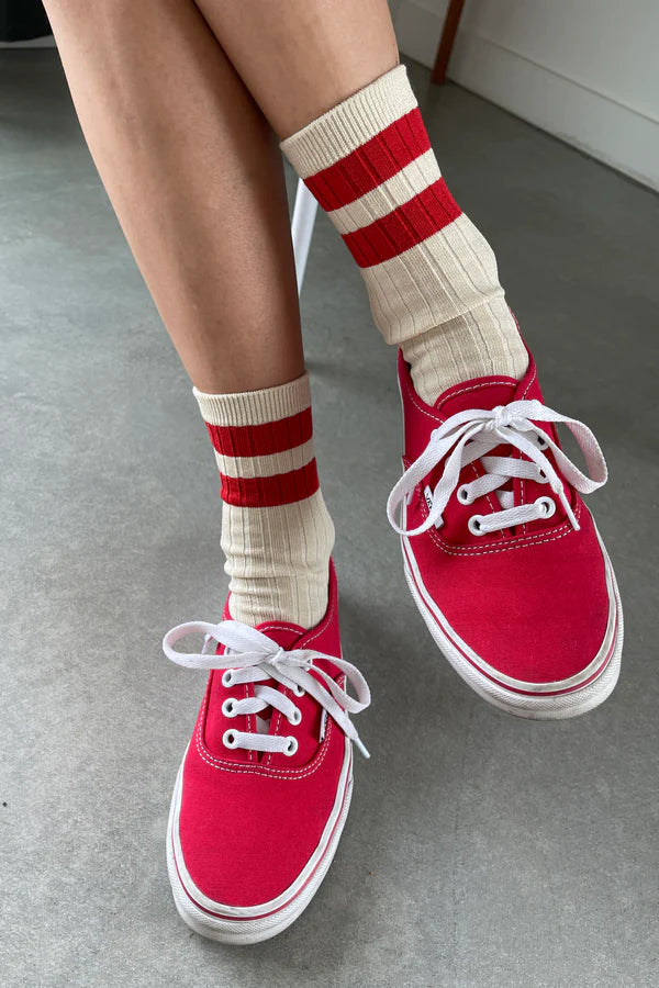 Her Socks - Varsity | Red