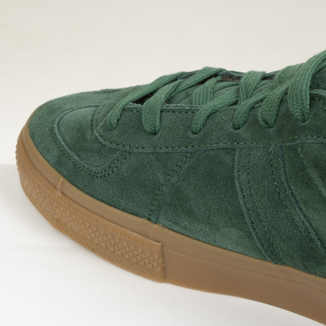 German Military Trainer - Green Suede