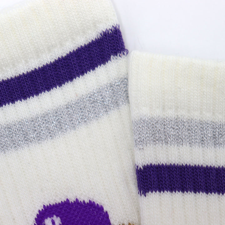 Team Bear Socks - Purple