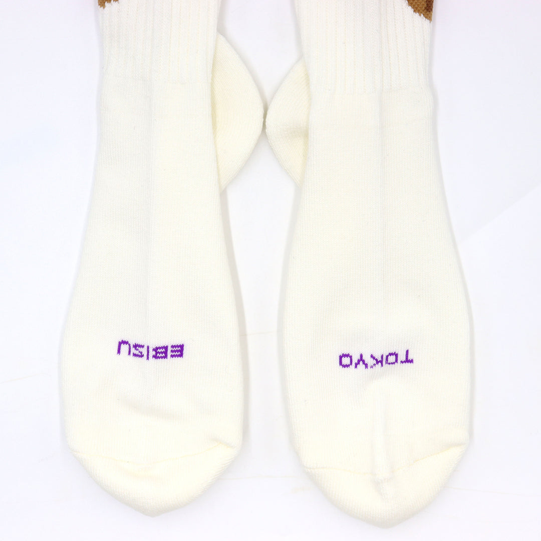 Team Bear Socks - Purple
