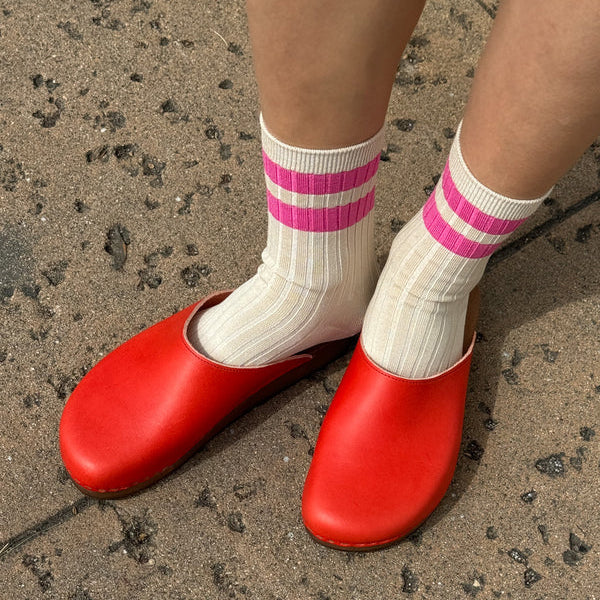 Her Varsity Socks - Taffy