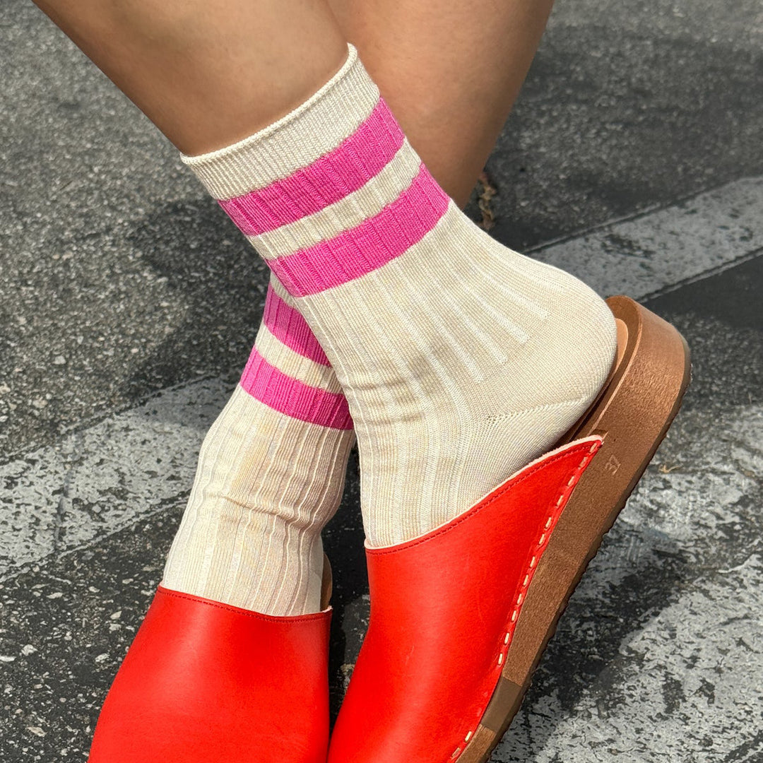 Her Varsity Socks - Taffy