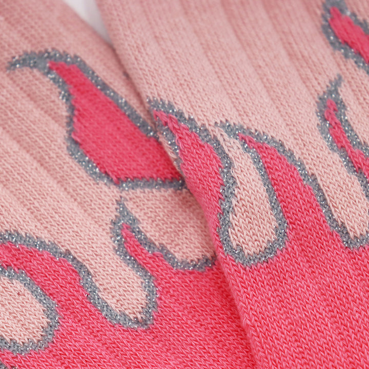 Fire Socks - Pink