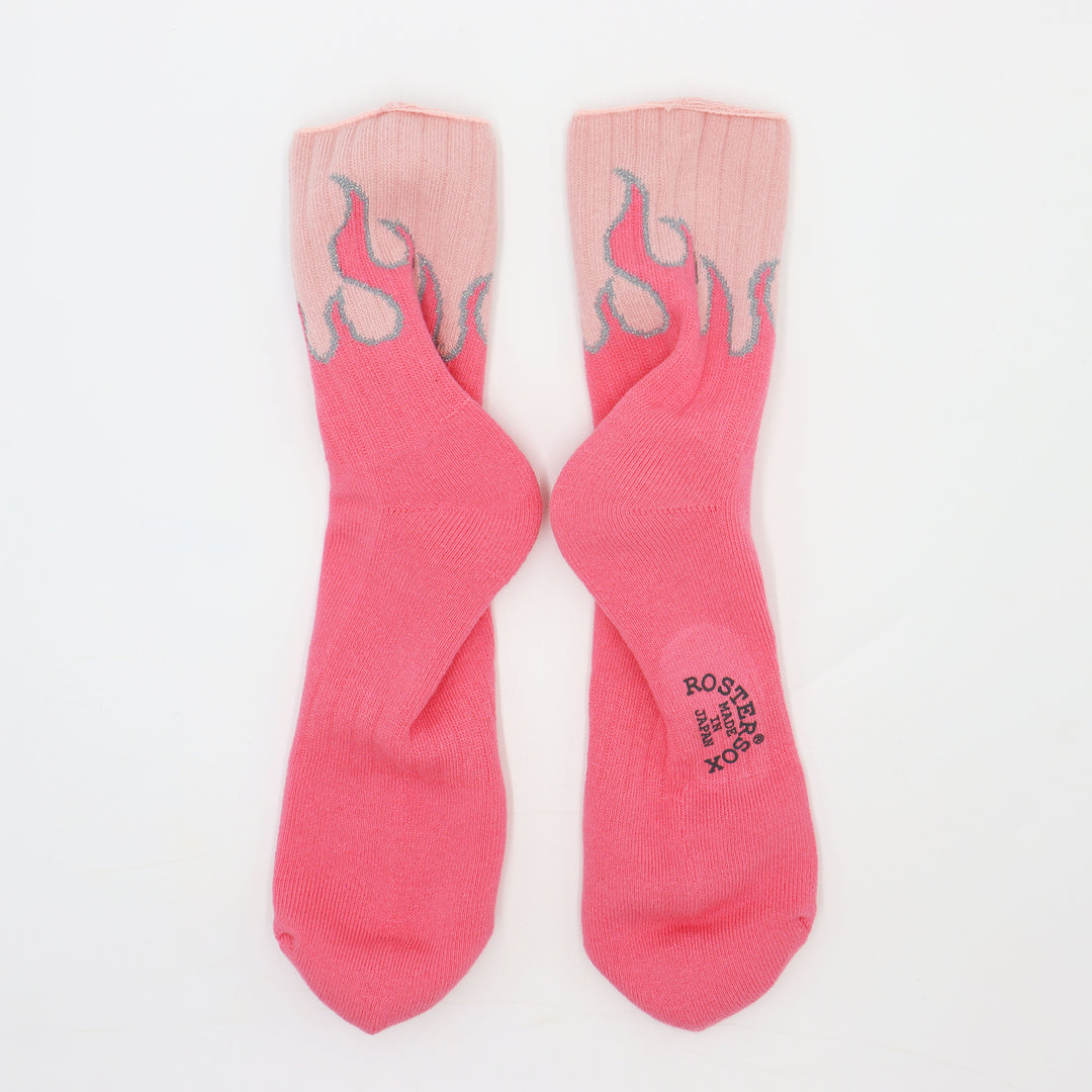 Fire Socks - Pink