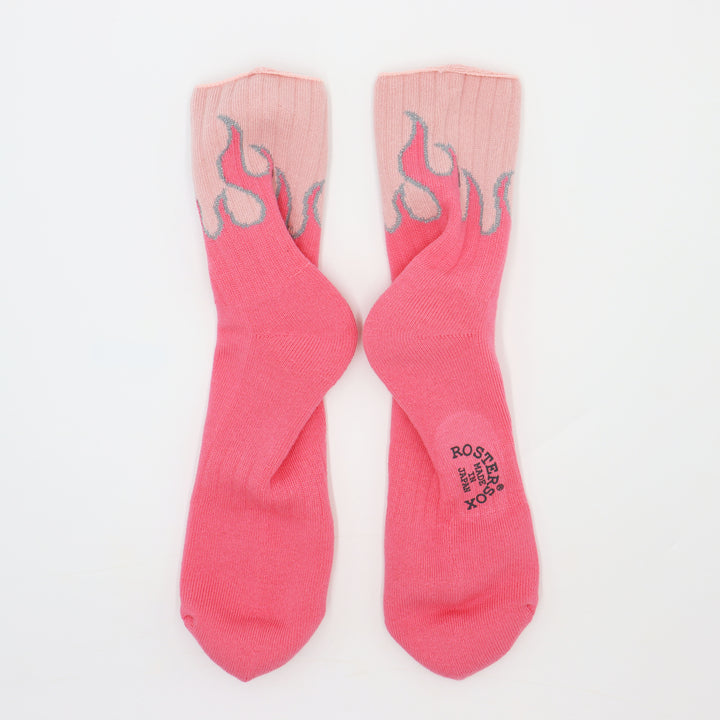Fire Socks - Pink