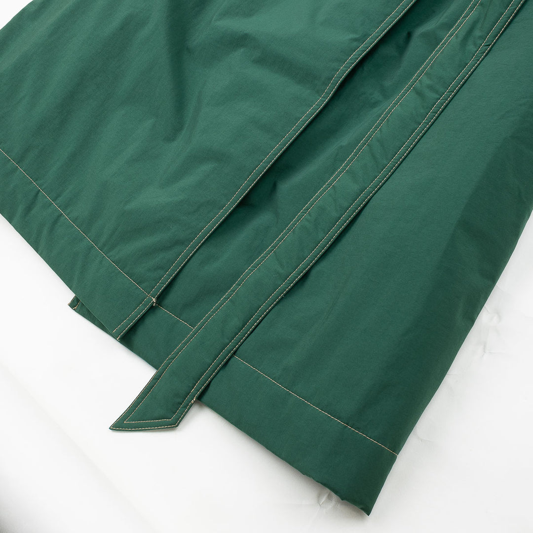 Oversized Trenchcoat - Bottle Green