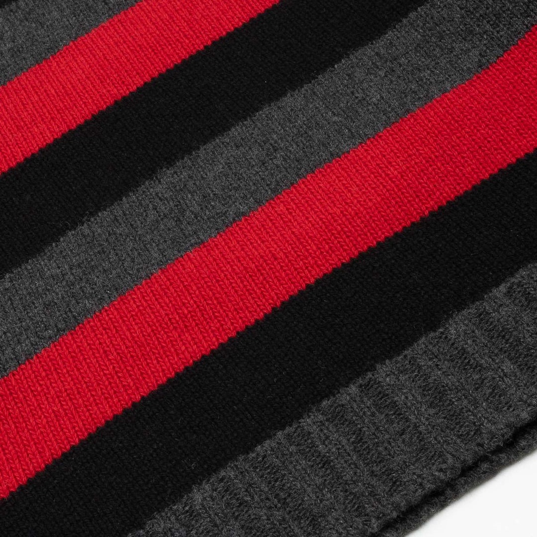 Striped Crew - Darby/Black/Red