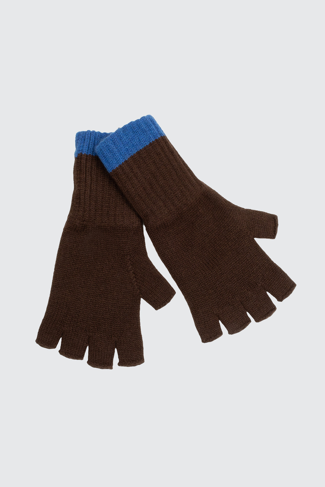 Cashmere Gloves - Cafe Noir/Coast - Frontiers Woman