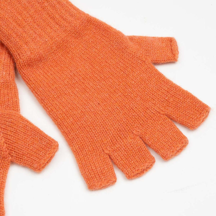 Cashmere Gloves - Coral/Pink