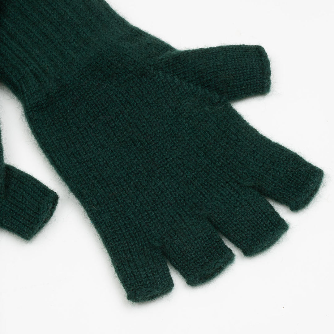 Cashmere Gloves - Bottle/Claret