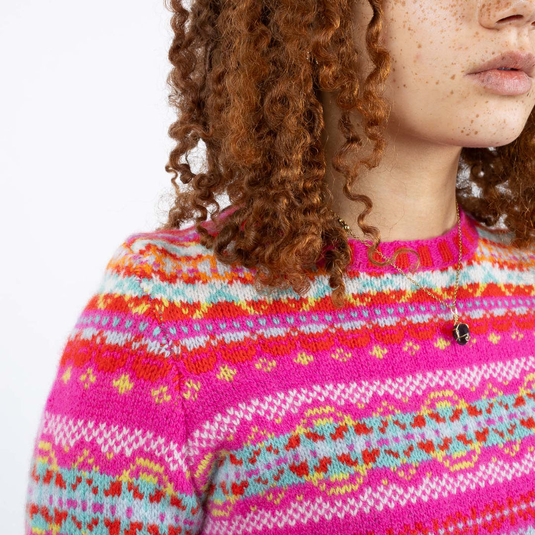 Kinross Sweater - Foxglove