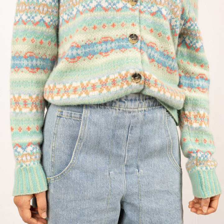 Kinross Cardigan - Opal