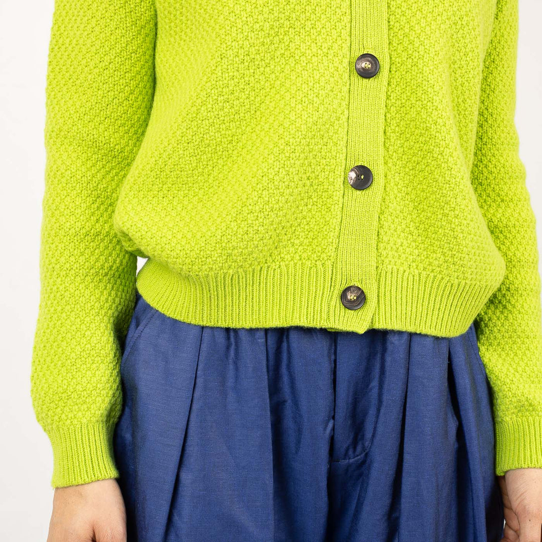 Seed Cardigan - Luscious Lime