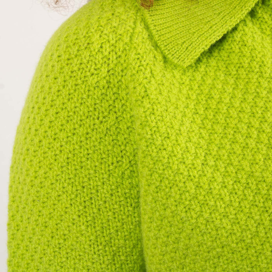 Seed Cardigan - Luscious Lime