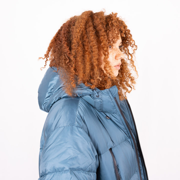 Altavia Down Parka - Vintage Blue