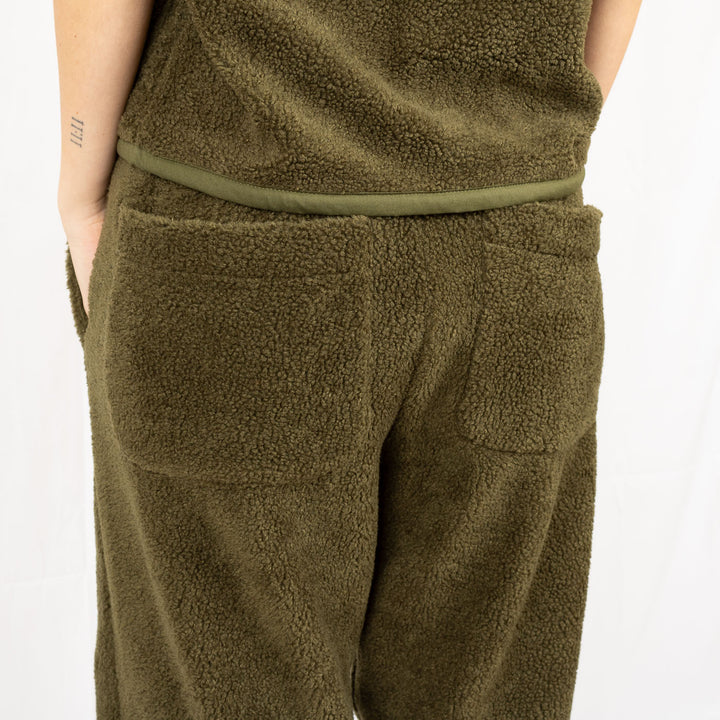 Judo Pants - Olive Mountain Fleece